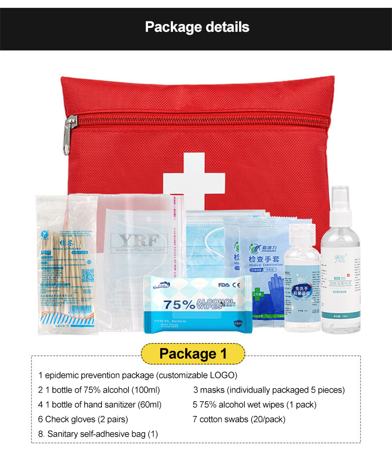 First Aid Bag For Car