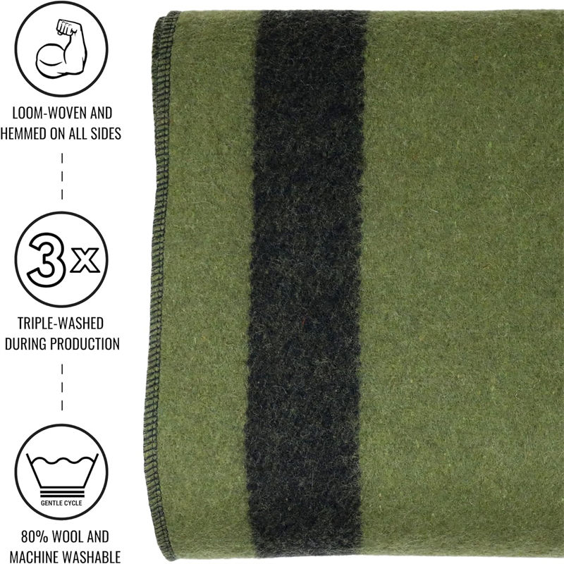 High quality wool blanket