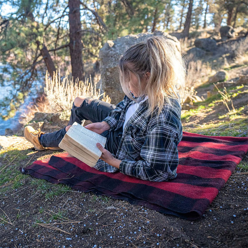 Large wool blanket works discount