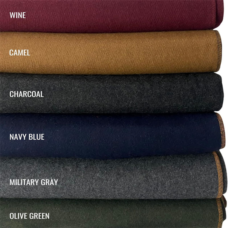 Navy and Cozy Wool Blanket - Disaster Emergency