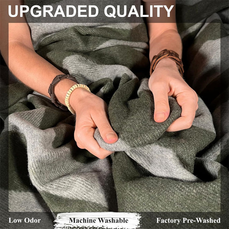Machine Washable - Wool Blanket