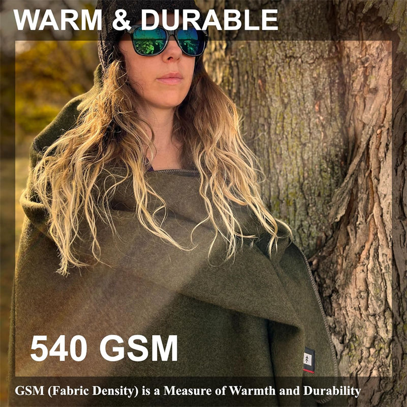 Odor Resistance Wool Blanket