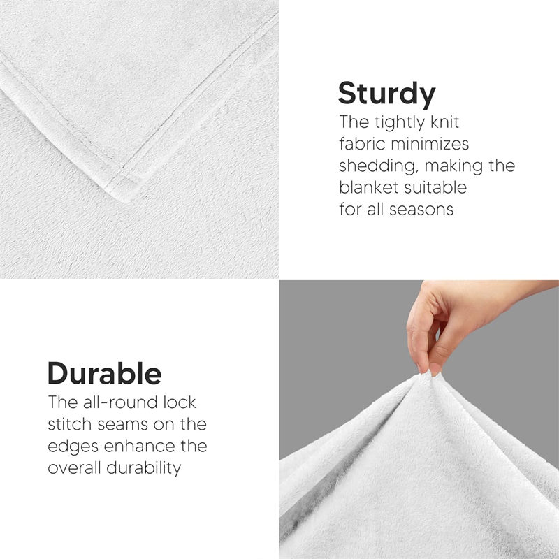 300 GSM Double-needle stitching blanket