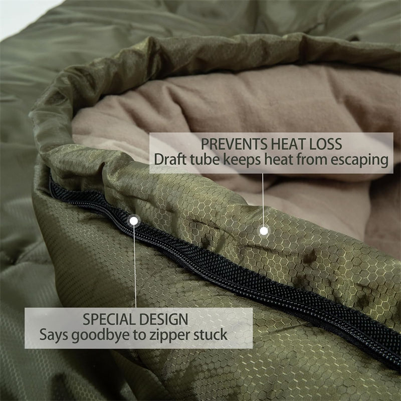 3.2KG four flannel lining sleeping bag