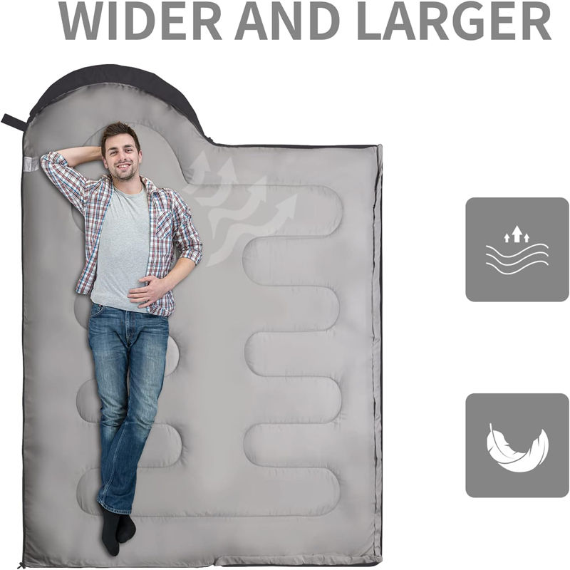 Disaster sleeping bag microfiber