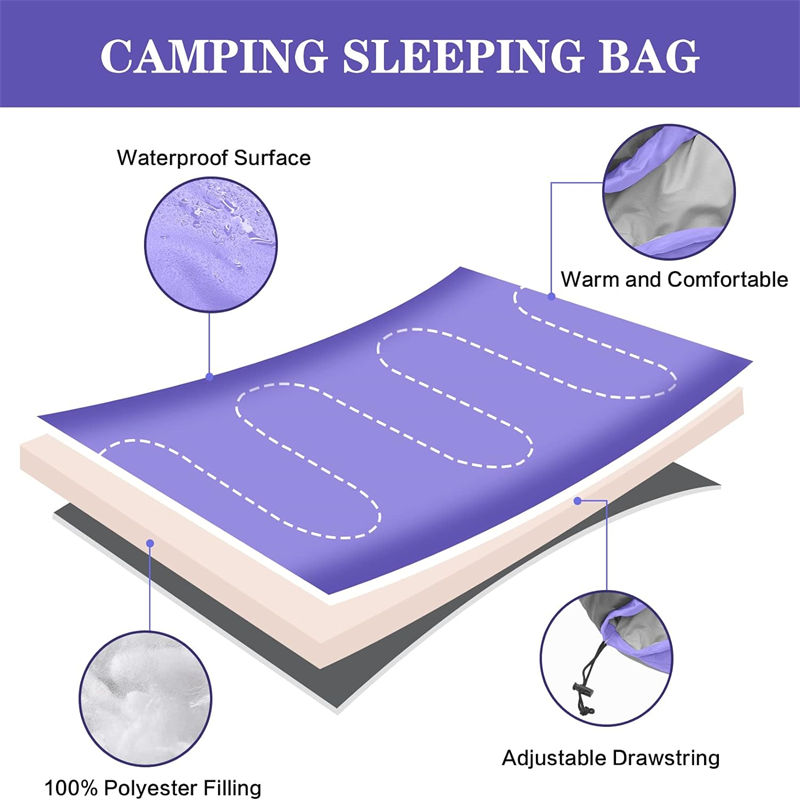 400GSM Nylon Sleeping Bag