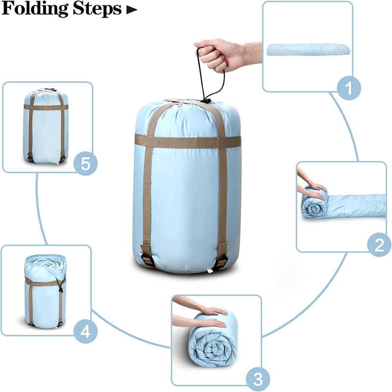Disaster Emergency easy to carry sleeping bag 