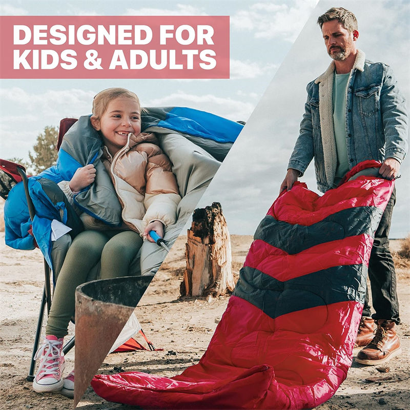 Disaster sleeping bag relief