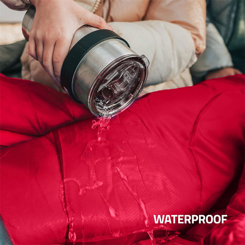 Disaster relief sleeping bag for rescue