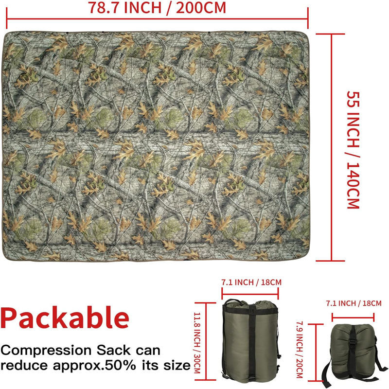 Nylon fabric military blanket reserve
