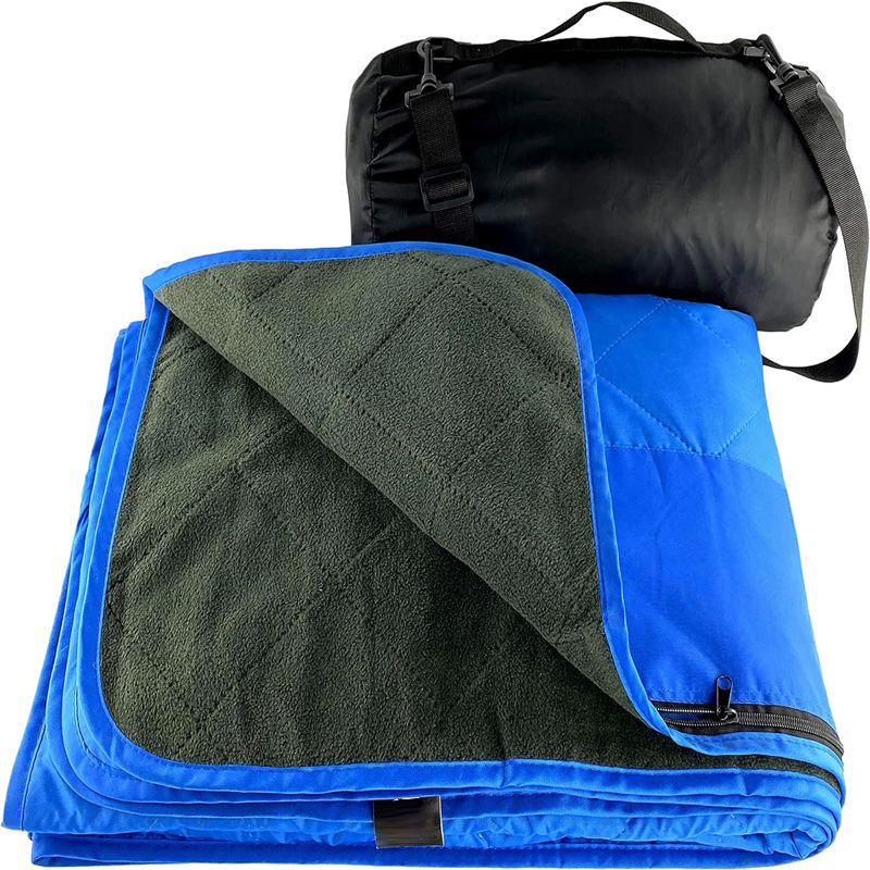 Blue rugged waterproof blanket