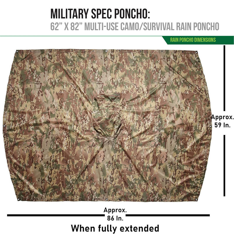 Rain Poncho Liner Polyester