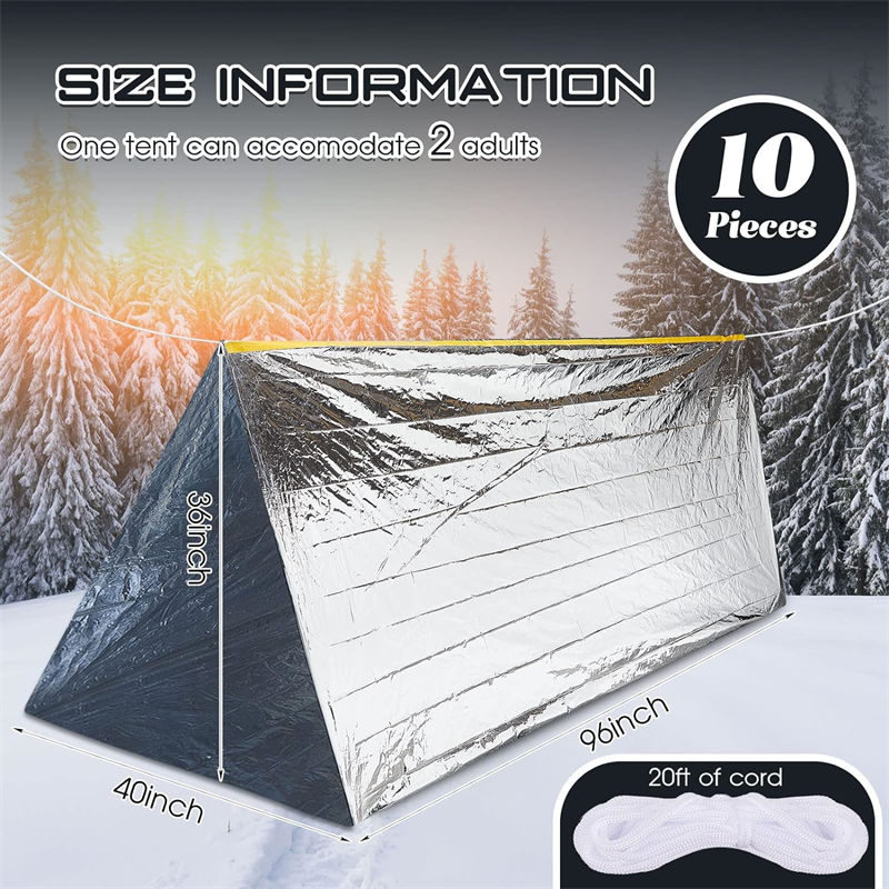 Survival tent liner windproof
