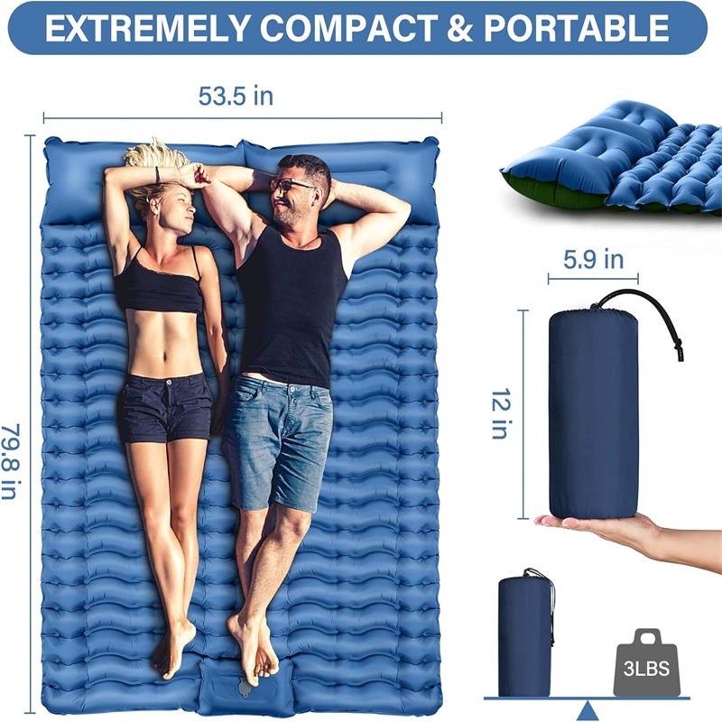 Compact Fire Emergency Inflatable Sleeping Pad