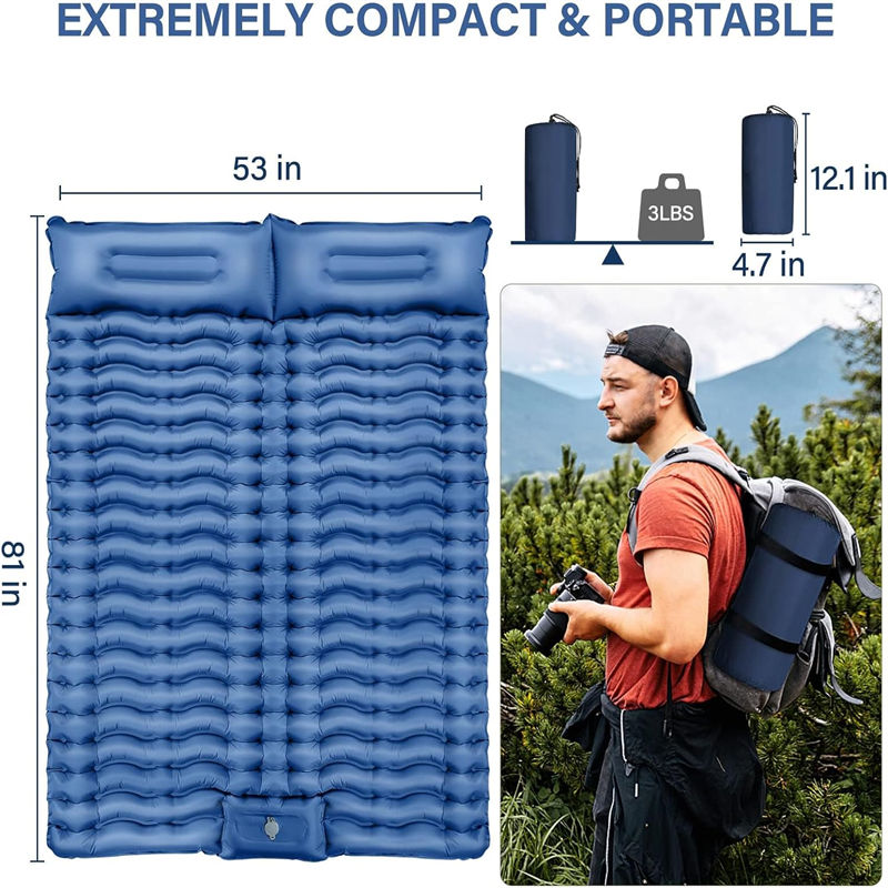 Emergency Comfortable Inflatable Sleeping Pad