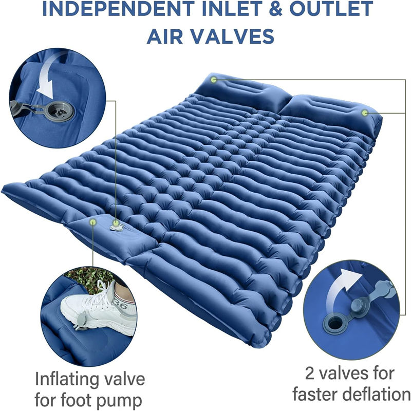 Emergency Double Inflatable Sleeping Pad