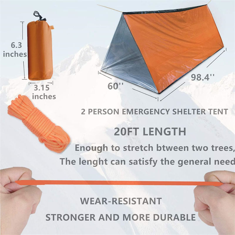 Waterproof Emergency Tent - Storm Ready