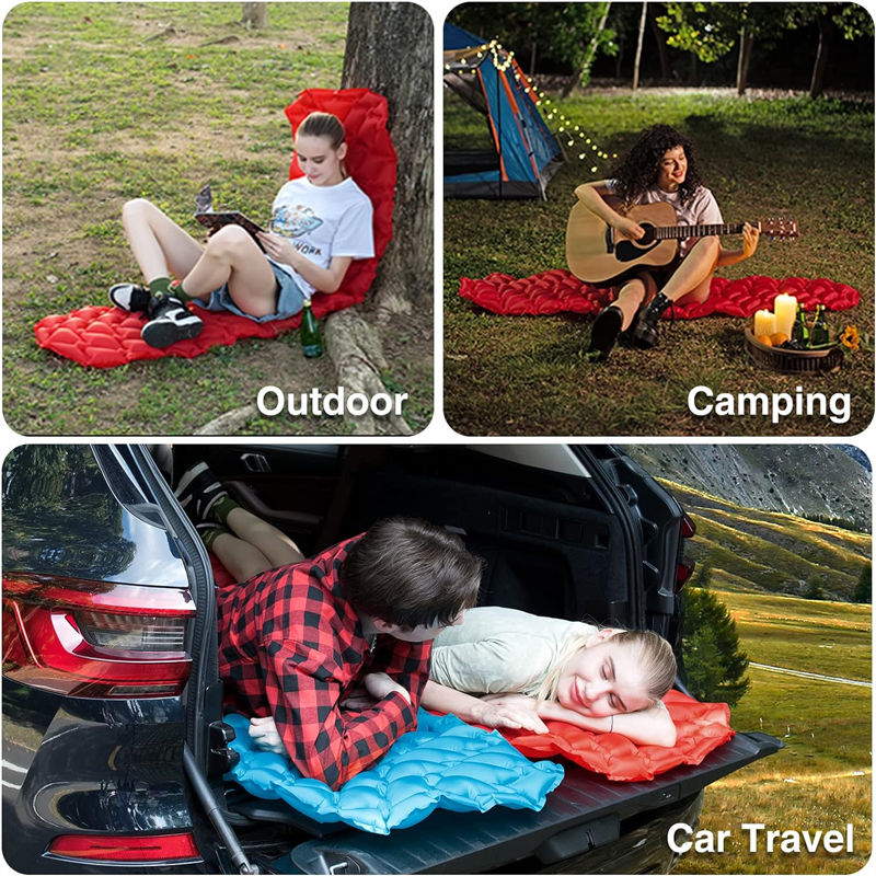 Compact Emergency Preparedness Inflatable Sleeping Pad 