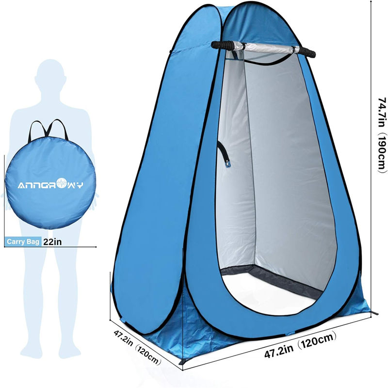 Privacy tent High Strength Silver Coated