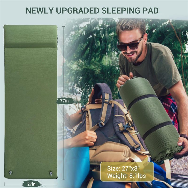 Extra Thick Government Reserves Inflatable Sleeping Pad