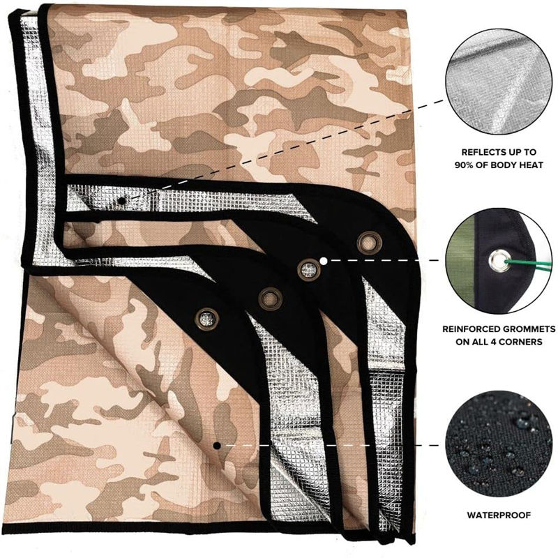 Emergency Supplies Reflective Sunshade Canopy