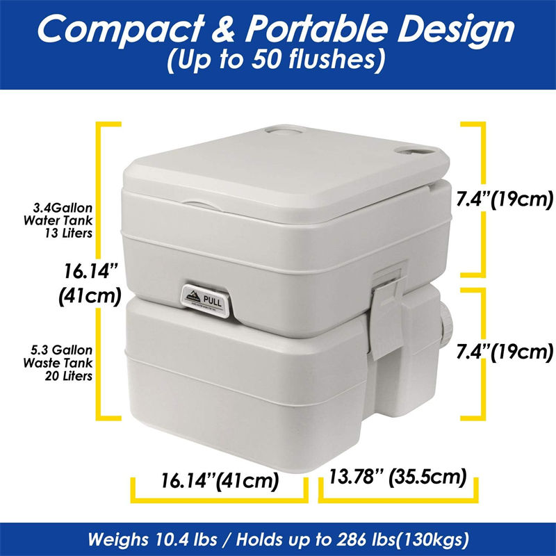 Fire Emergency Large Capacity Toilet