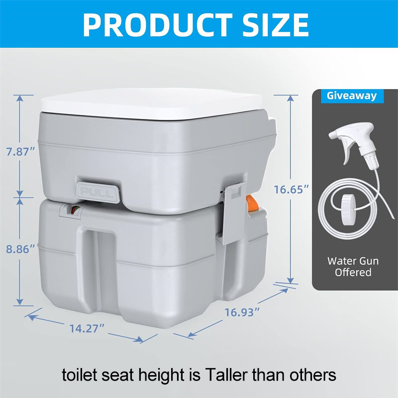  Waterproof Civilian Relief Toilet