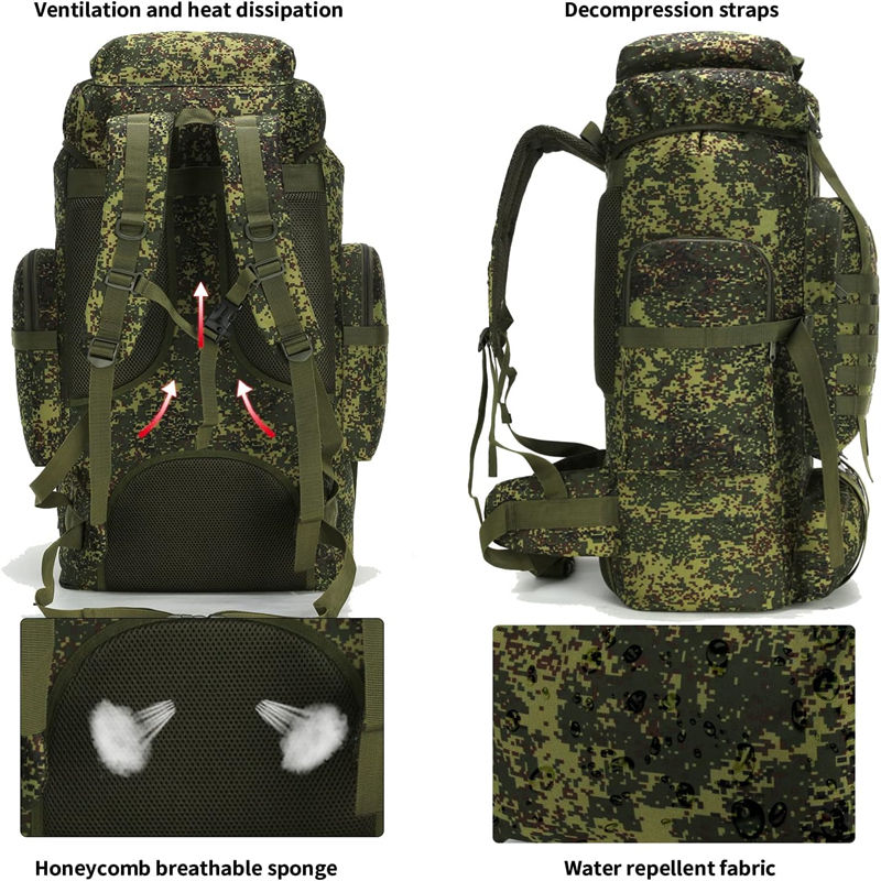 Military Breathable Backpack