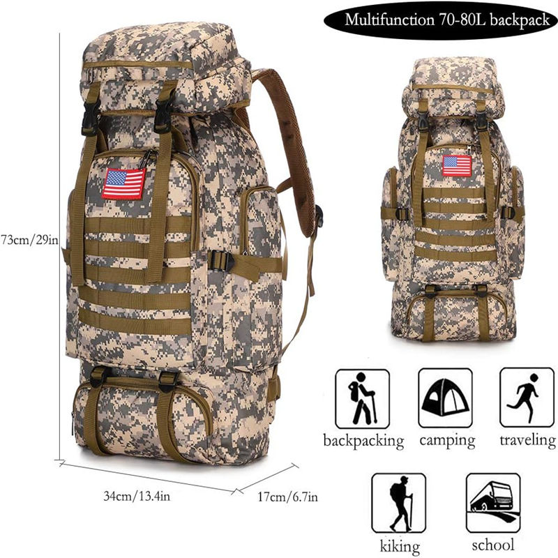 Emergency Medical Thickened Backpack