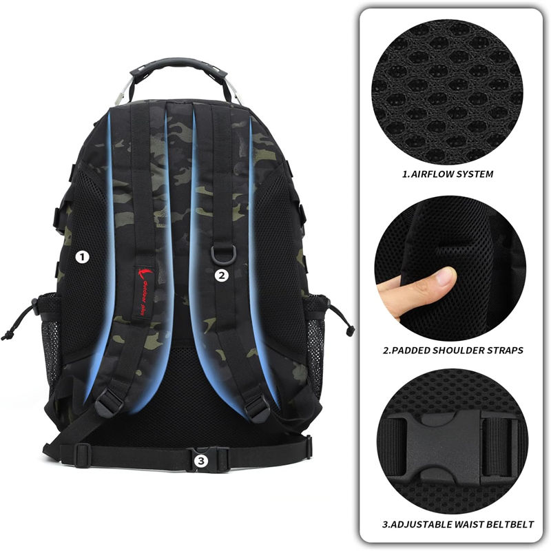 Rescue Equipment 600D pvc oxford Backpack