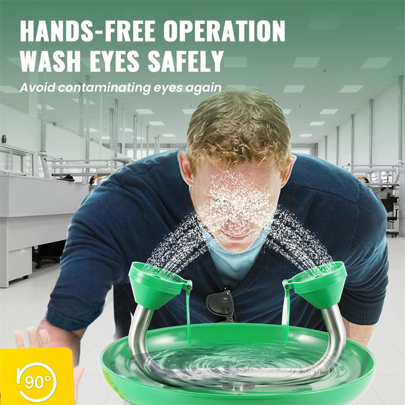 Rescure Equipment Basin Shower Eyewash 