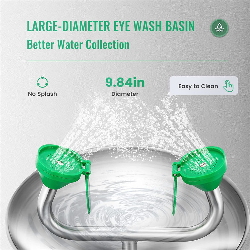 Emergency Relief Basin Shower Eyewash