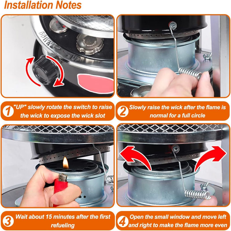 Government reserves Metal Kerosene Stove Heater