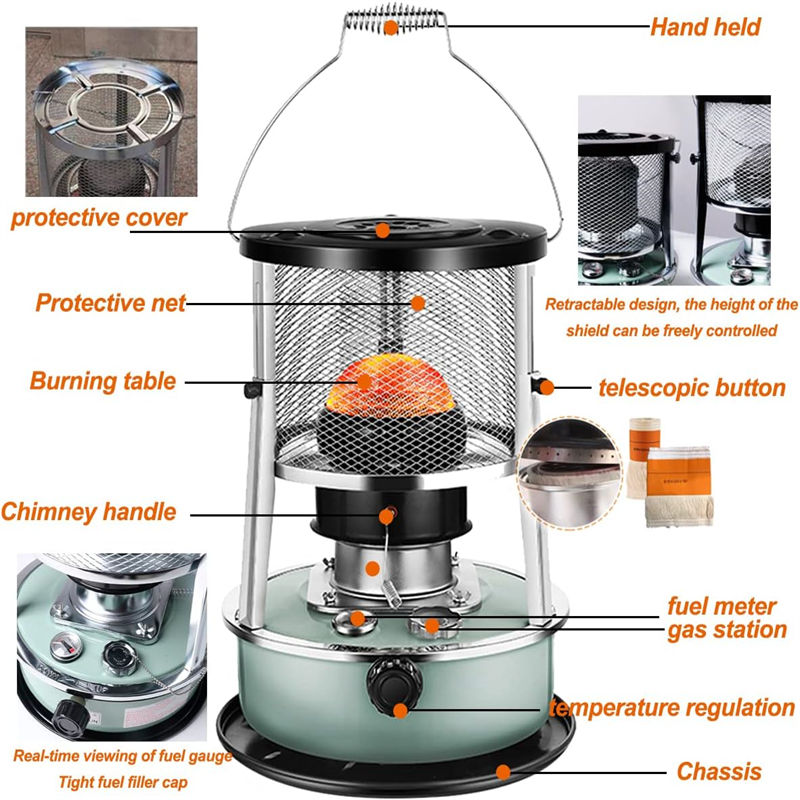 4.5L Safety Disaster Emergency Kerosene Stove Heater