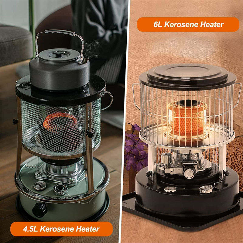 Iron Frame Rescue Disaster Kerosene Stove Heater