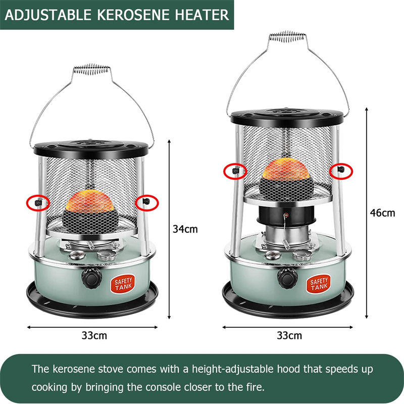 13x13x13.3 inches Military Kerosene Stove Heater
