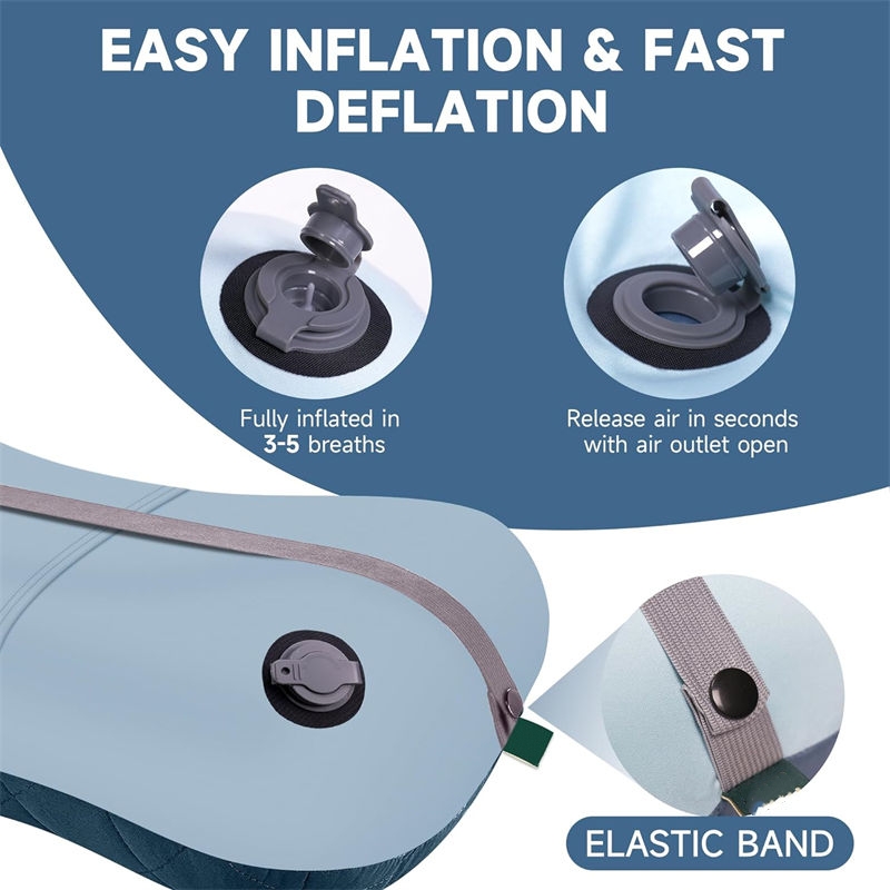 Emergency Rescue Lightweight Inflatable Pillow