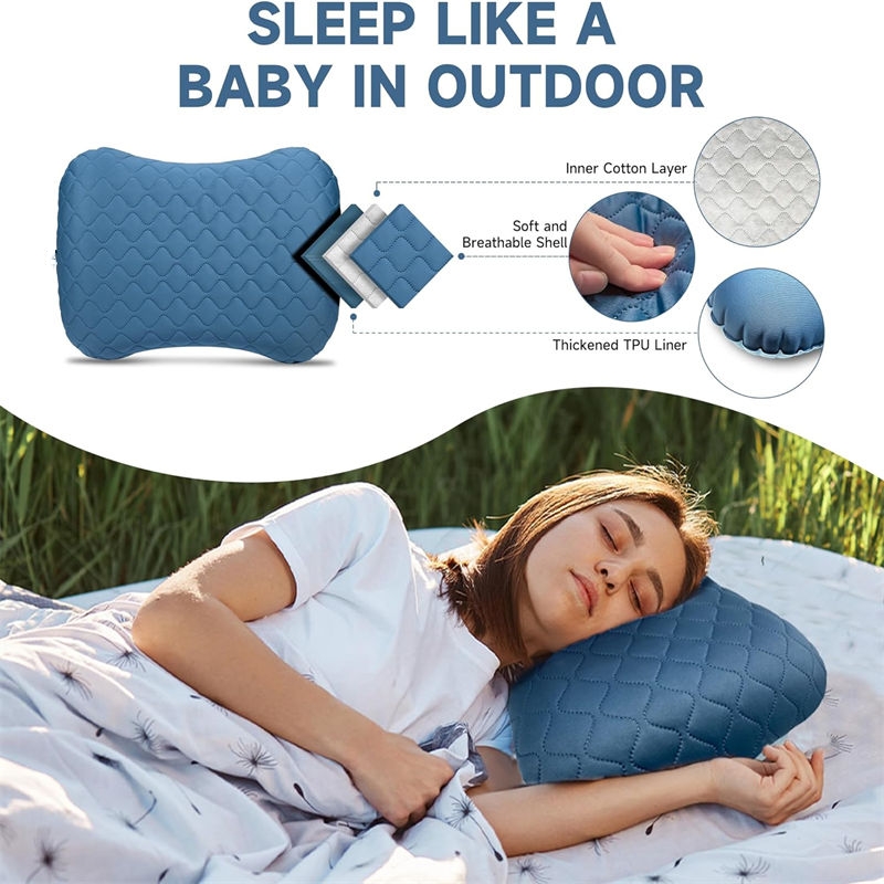 Emergency Portability Inflatable Pillow