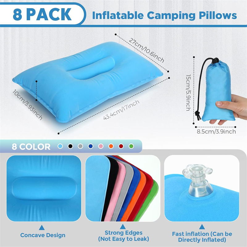 Relief Rescue Polyester Inflatable Pillow