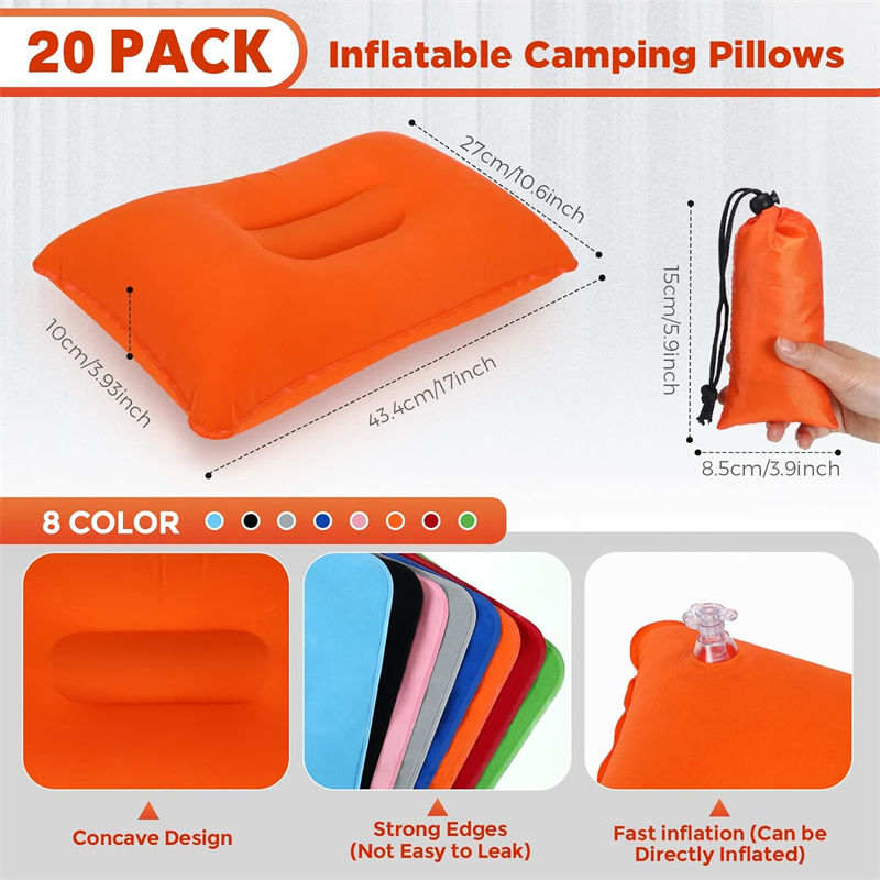 Relief Rescue Polyester Inflatable Pillow