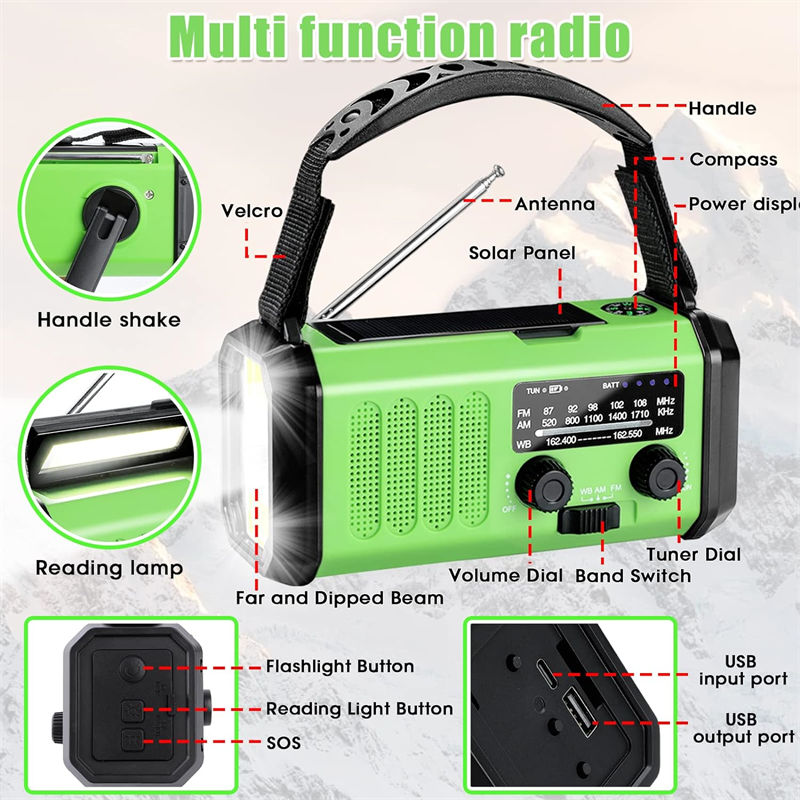 Emergency Radio Durable Good Price