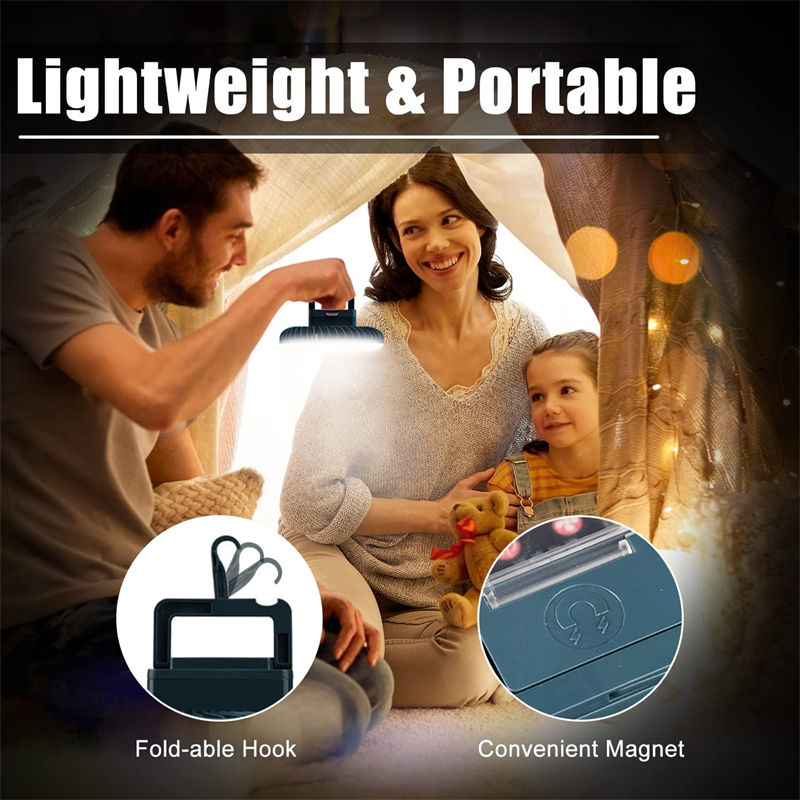 6.6x4.6 inches Portable Flood Relief Emergency Light