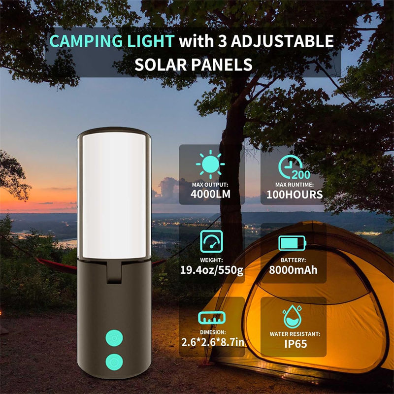 Military Solar Powered Emergency Light