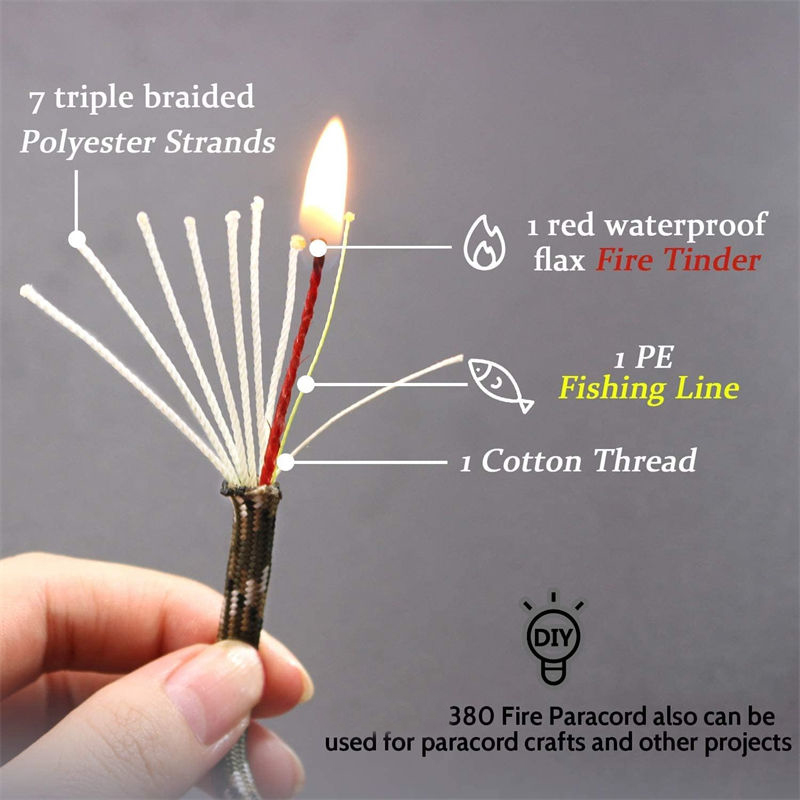 Fire Emergency Light Paracord
