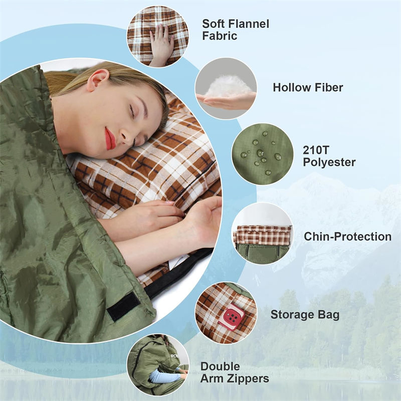 High-quality military fire-resistant sleeping bag materials - YRF