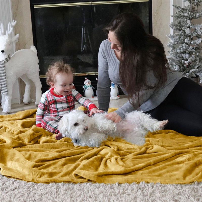 55×78 - inch 90% Wool Donation Blanket