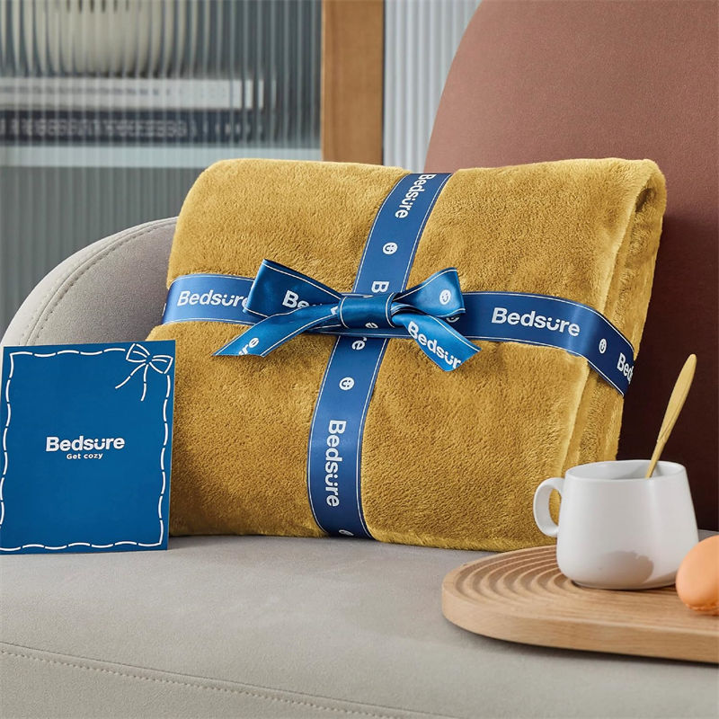500g Customizable Gold Military Donation Blanket
