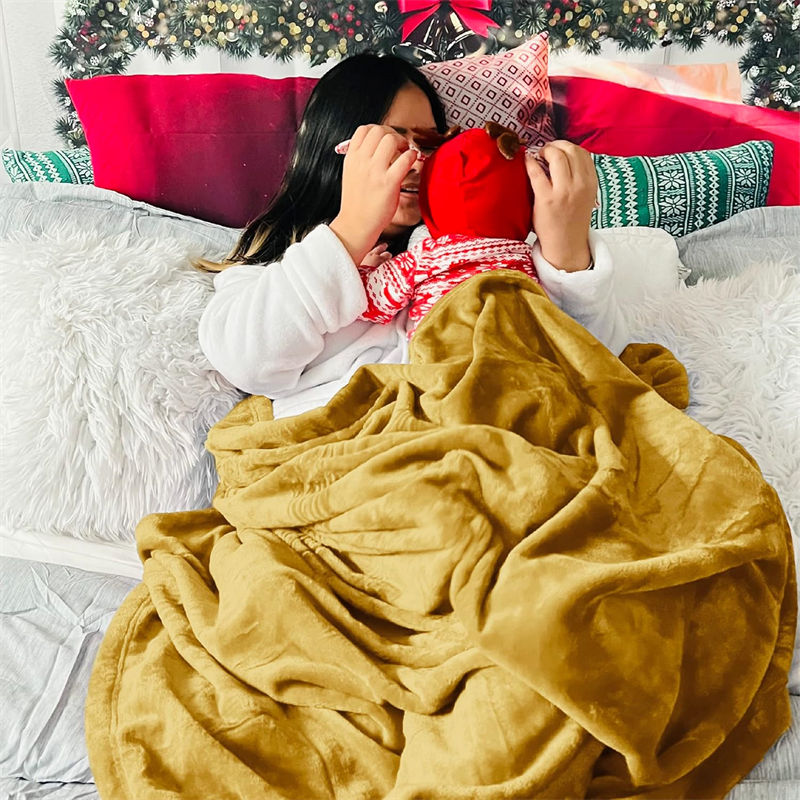90% Wool 500g 55×78 - inch Blanket