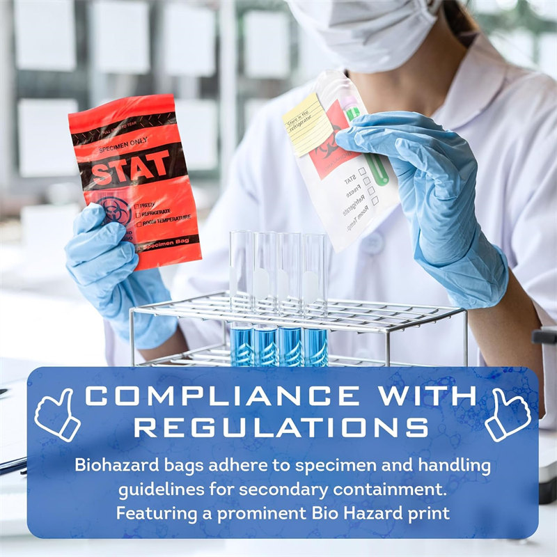 Medical-Grade HDPE Material Garbage Bags
