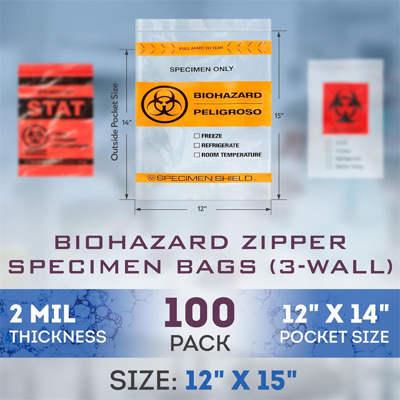 High-Density Polyethylene Medical Waste Bags